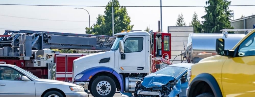 How is Liability Assessed in Multi-Vehicle Trucking Accidents
